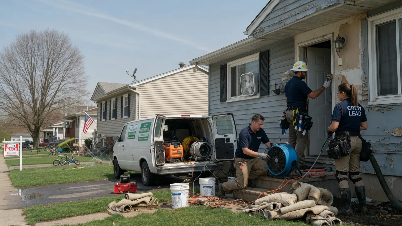Flood Cleanup in Bay Port, MI near me