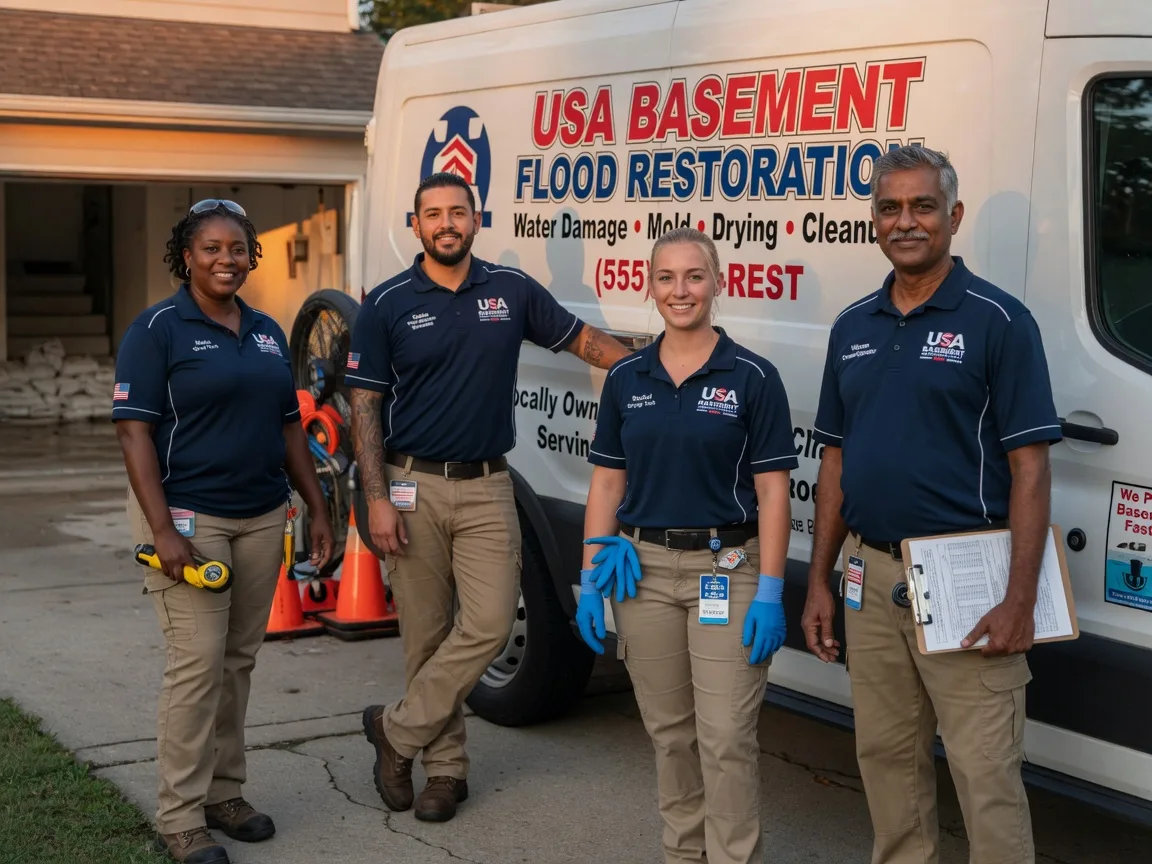 Basement Flood Cleanup company in Bay Port, MI
